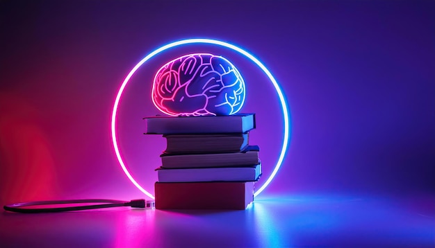 Brain Power Knowledge and Learning Concept