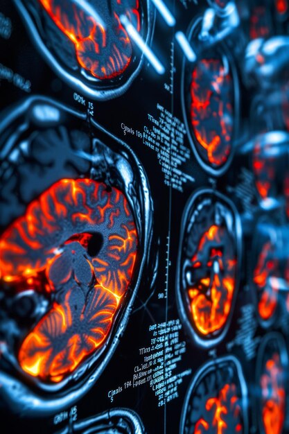 brain scan MRI image Generative AI