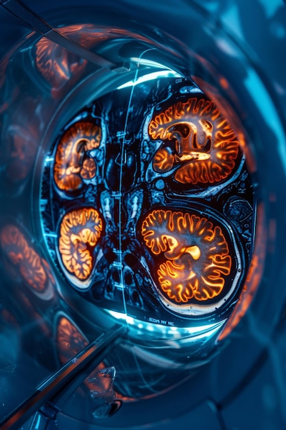 brain scan MRI image Generative AI