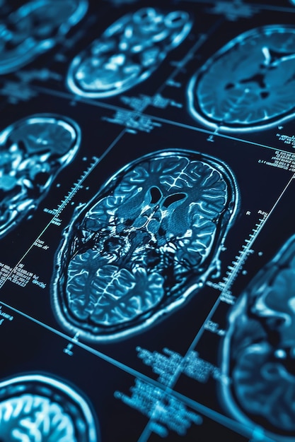 brain scan MRI image Generative AI