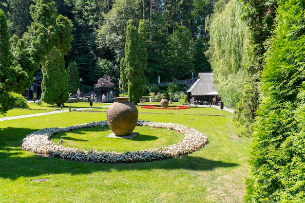 Bran Castle Green zone garden