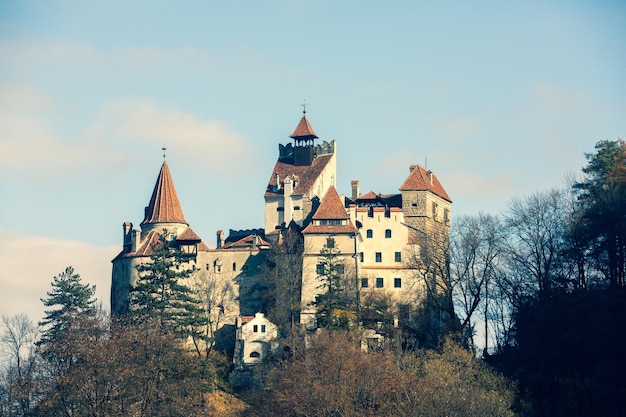 Bran Castle in Transylvania, one of the most famous medieval castles in the world