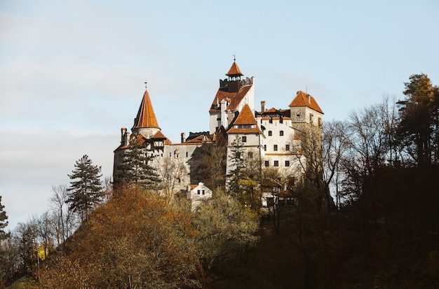 Bran Castle in Transylvania, one of the most famous medieval castles in the world