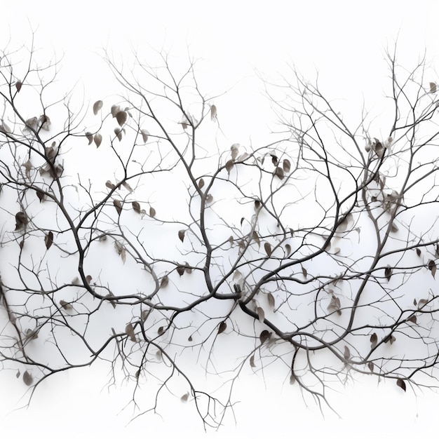 A branch with birds on it is covered in branches and the word " birds " is visible.