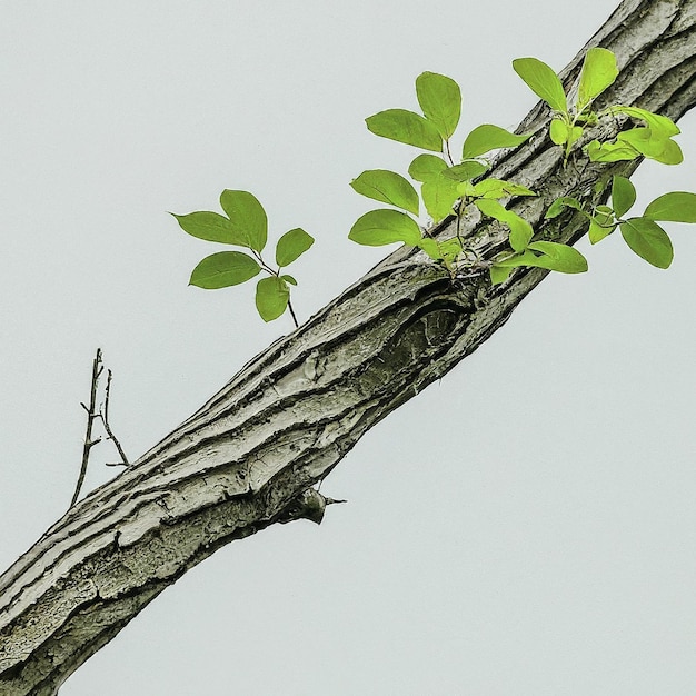 a branch with a twig and a twig on it