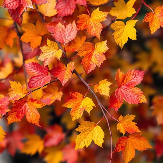 a branch with the word autumn on it