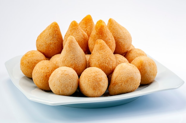 Brasilian snack coxinha