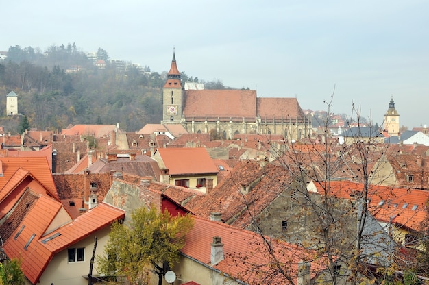 Brasov old city panorama