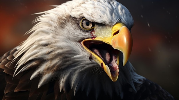 brave bald eagle