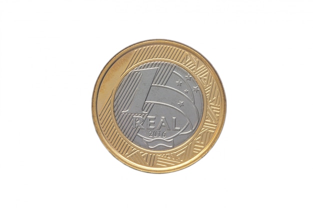 Brazilian "1 Real" coin 2016