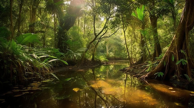 Brazilian Amazon Rainforest A Rich Forest Full of Wildlife and Plants