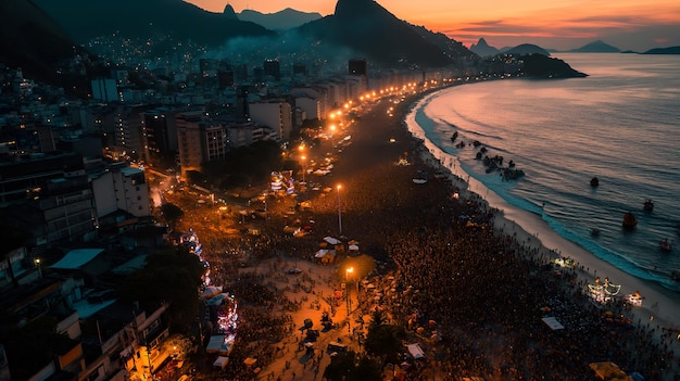 Brazilian Festivities Soar A BirdsEye Glimpse of Rios Carnival