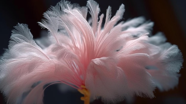 Brazilian Plume Flower Beautifully Bloomed Generative AI