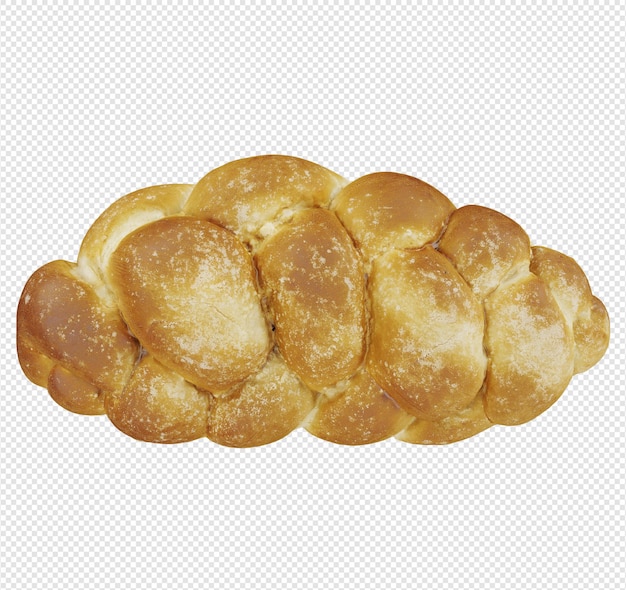 Bread in front of a transparent background png psd files