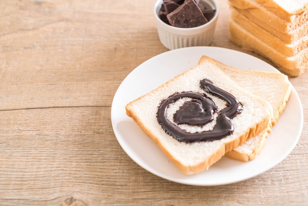 bread with chocolate