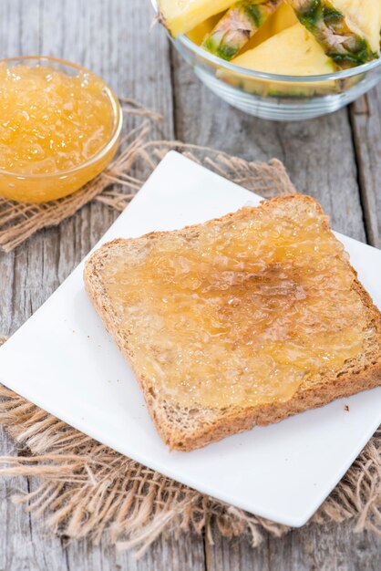 Bread with Pineapple Jam