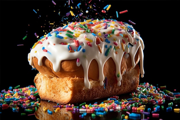 Bread with Sprinkles on Top