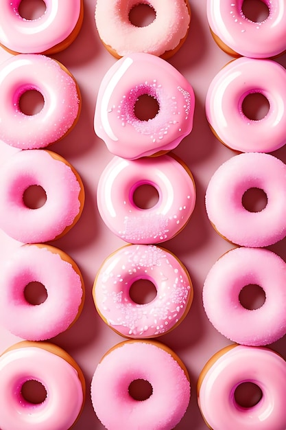 Breakfast Bliss Glazed Donuts and Coffee A Morning Match Made in Heaven