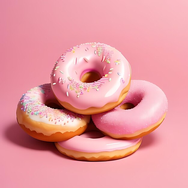 Breakfast Bliss Glazed Donuts and Coffee A Morning Match Made in Heaven