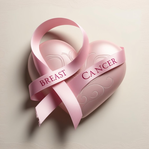 Photo breast cancer awareness month concept