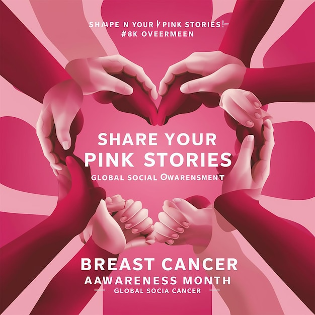 Photo breast cancer awareness month goes global