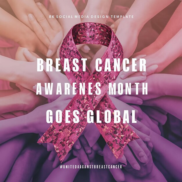 Photo breast cancer awareness month goes global