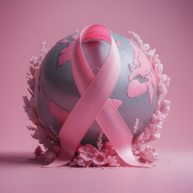 Breast Cancer Awareness Month with a global and world theme