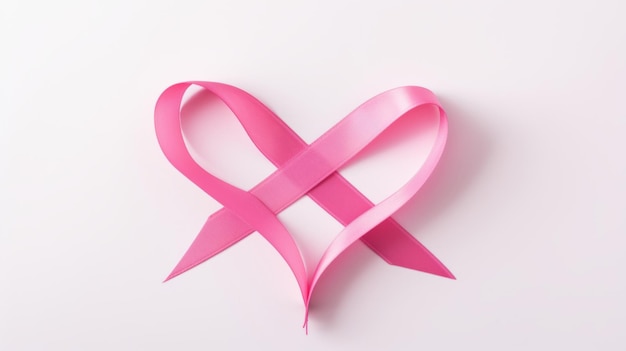 Breast cancer awareness ribbon Pink ribbon Background