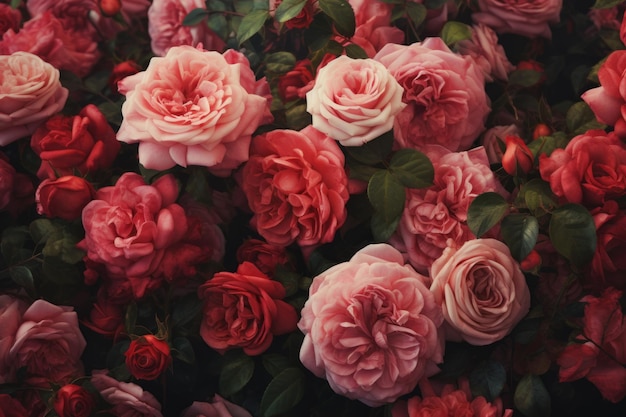 Breathtaking Beauty Capturing the Elegance of Rose Flowers in Bloom