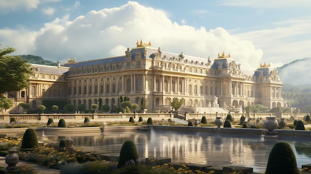 Breathtaking beauty of the Palace of Versailles in France