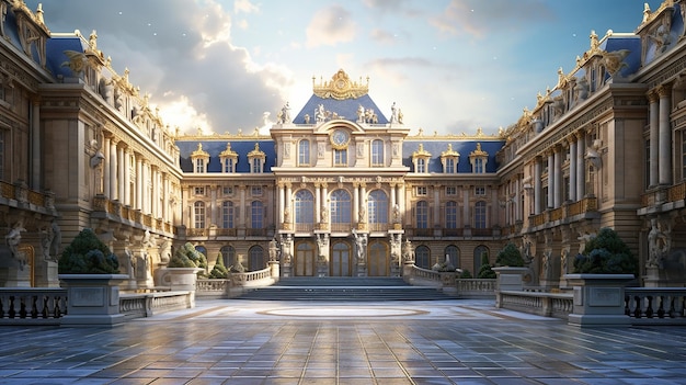 Breathtaking beauty of the Palace of Versailles in France