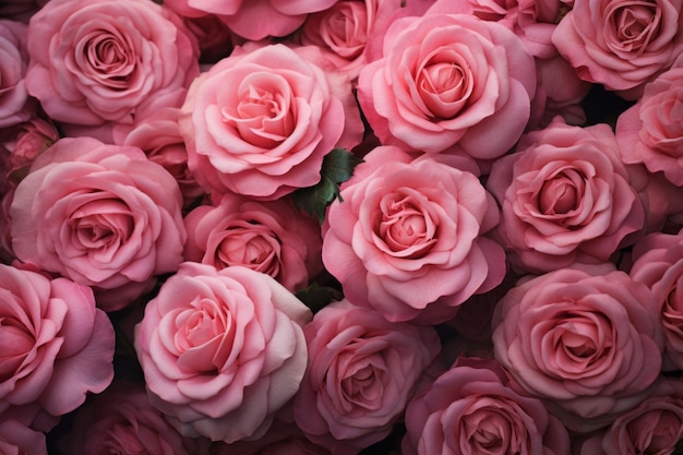 Breathtaking CloseUp Mesmerizing Pink Roses in 32 Aspect Ratio