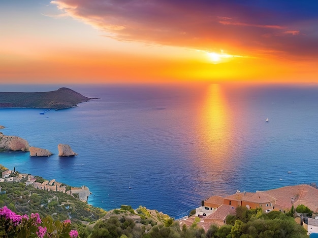 Breathtaking Mediterranean Sunsets