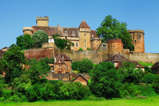 Bretenoux Castelnau, medieval castle, Dordogne, France