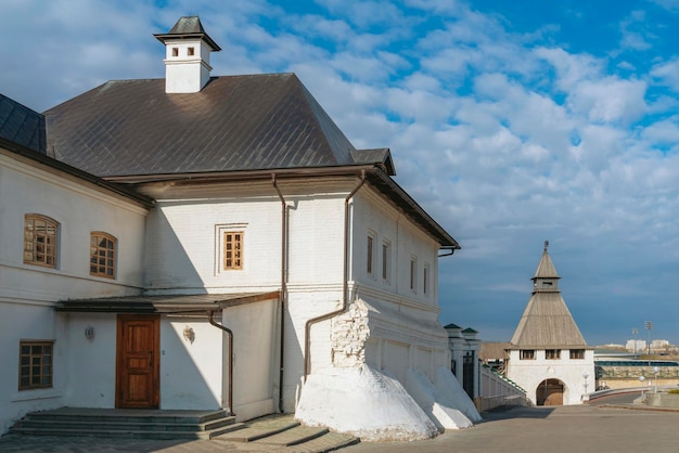 The brethren's building of the SpasoPreobrazhensky Monastery in the Kazan Kremlin Tatarstan Russia