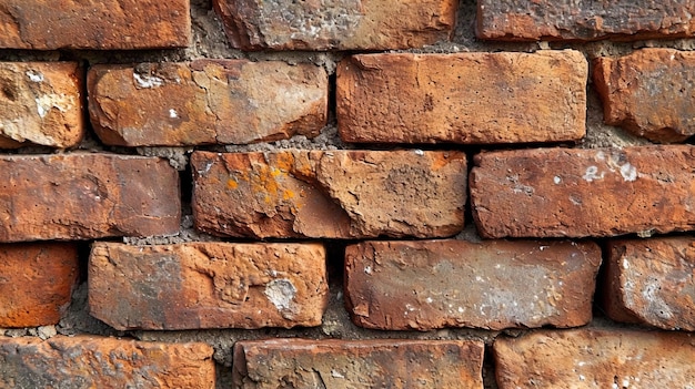 A brick background with a classic redbrown shade creating a feeling of warmth and comfort