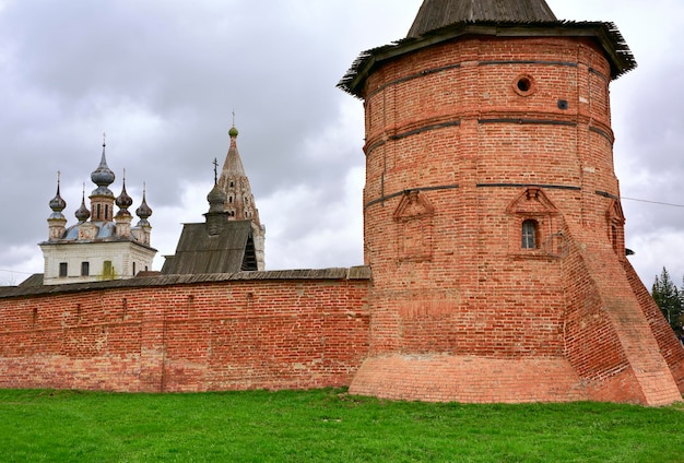 Brick Kremlin in the old town