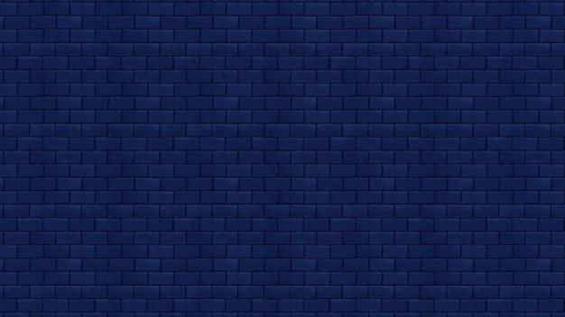 Brick texture blue for interior floor and wall materials