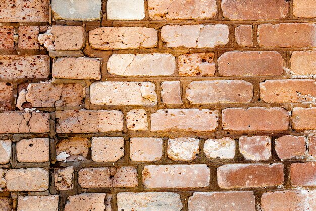 Brick texture with scratches and cracks