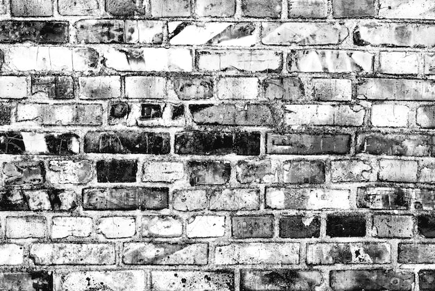 brick wall texture background. Brick texture with scratches and cracks