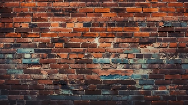 Brick Wall texture Background UHD 8k generative AI