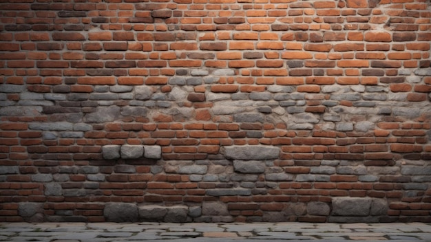 brick wall texture of a medieval castle