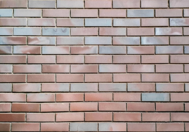 Brick wall with red brick red brick background