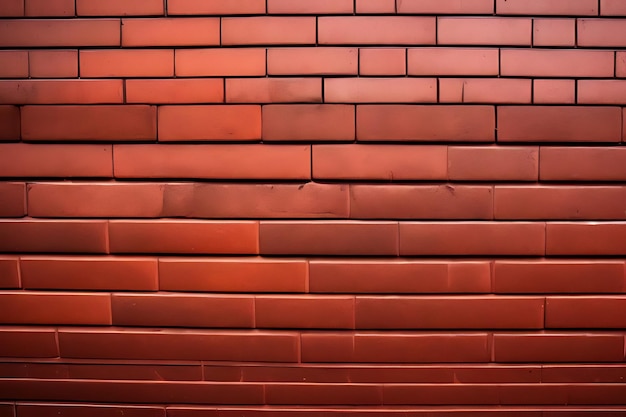 a brick wall with a red brick wall in the background