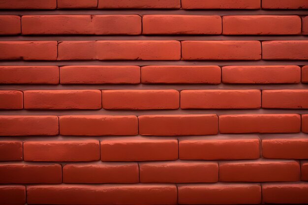 a brick wall with a red brick wall in the background