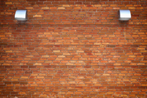 Brick wall with retro effect background for design