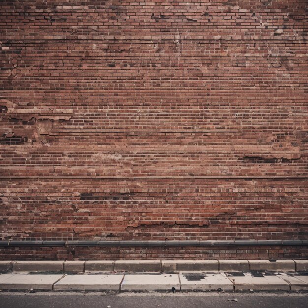 a brick wall with a sign that says quot the word quot on it