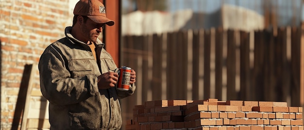 Bricklayers Morning Routine Intimate Work Preparation Scene