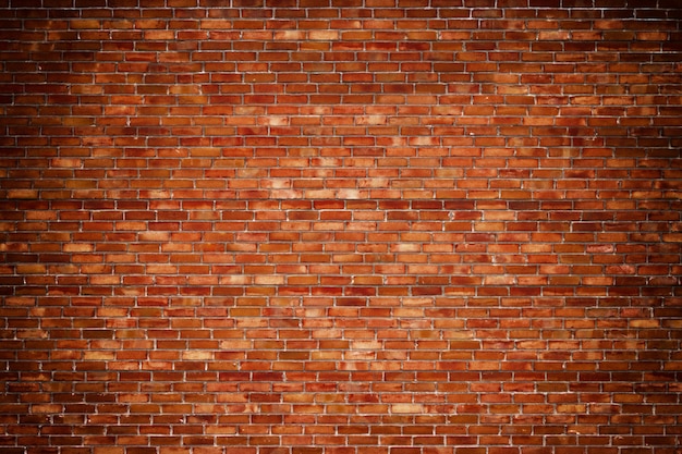 Photo brickwork stone wall of red blocks background for design