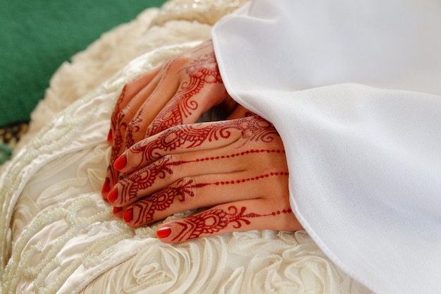 Bridal Hands With Henna